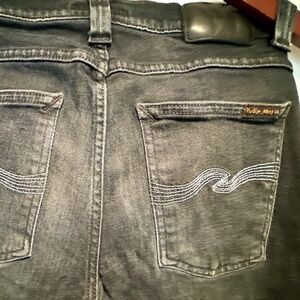 Nudie Jeans: Tube Tom, Faded Black, 30x32